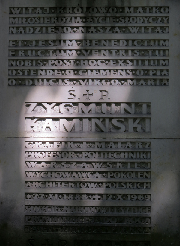 Zygmunt-Kaminski-typografia-nagrobna-powązki