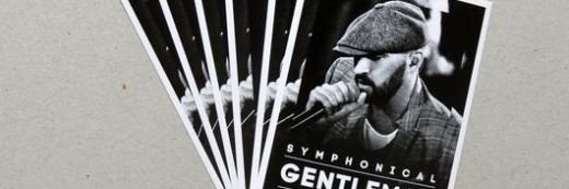 Plakaty – ulotki – zaproszenie – kartki pocztowe –   Symphonical Gentleman Poznań
